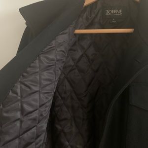 Towne by London Fog Wool Coat - Men’s L